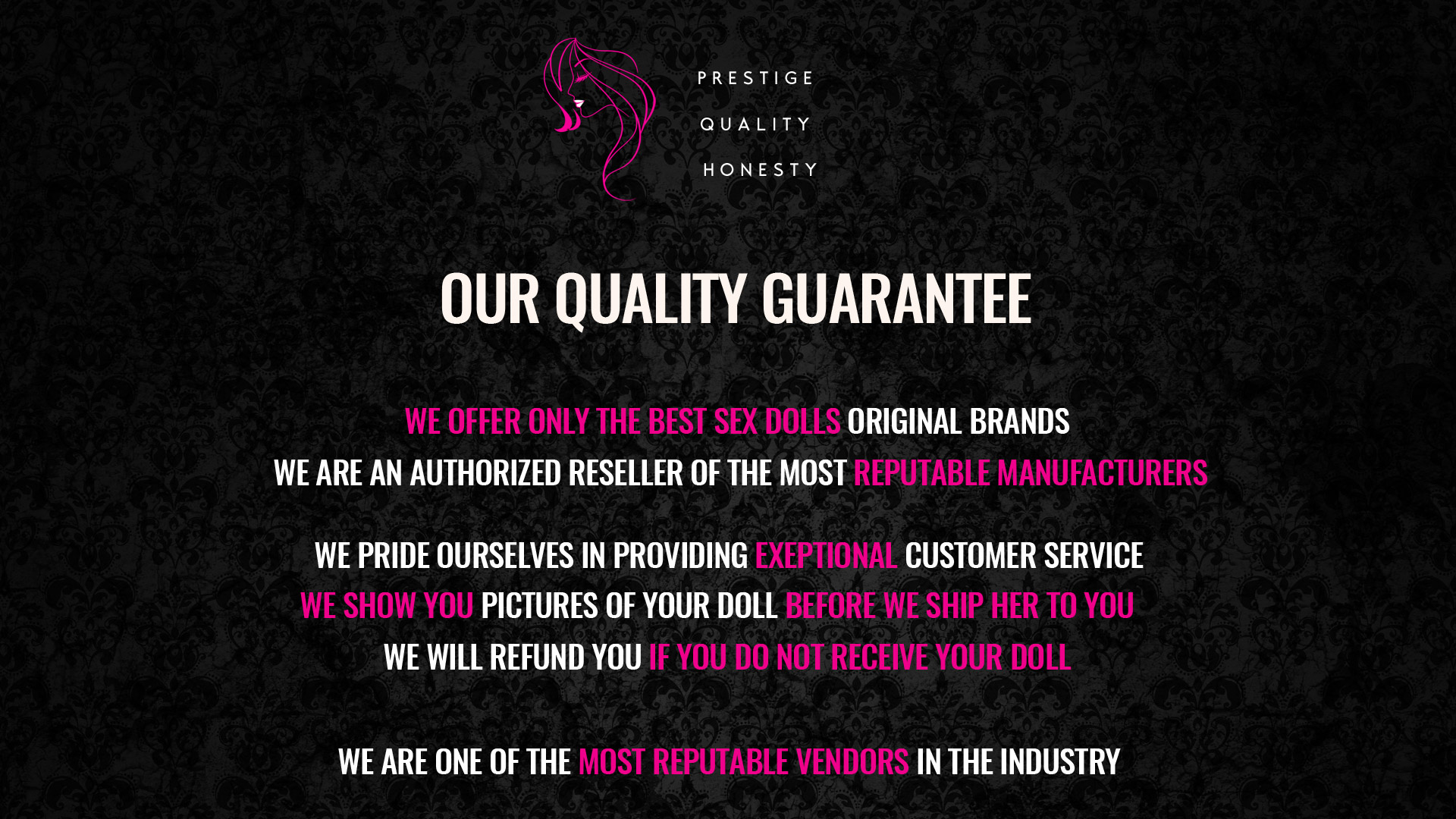 Our quality guarantee